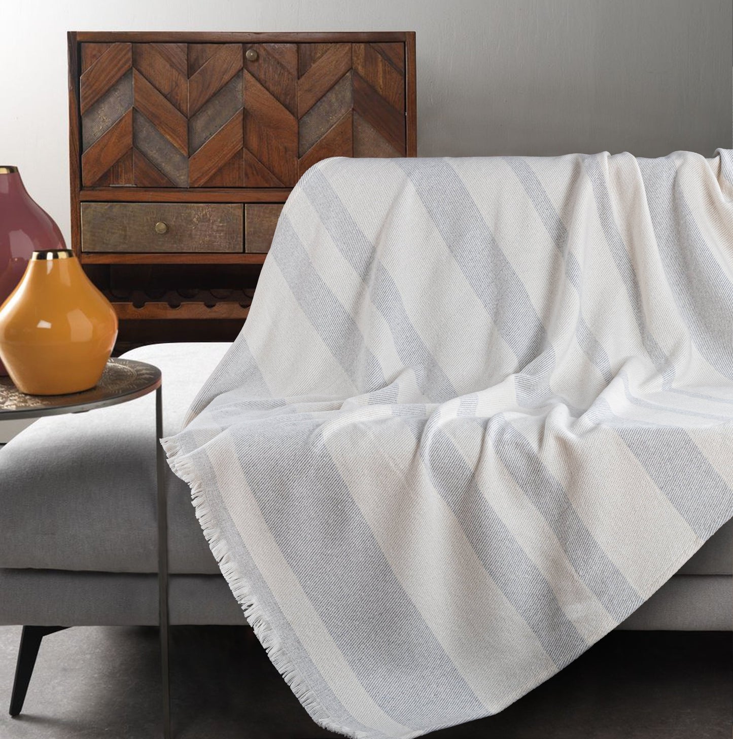  Jeté Vell  ( 100% coton) de Literie-Déco & moi – PRODUIT  de qualité chez Literie & Déco et Moi