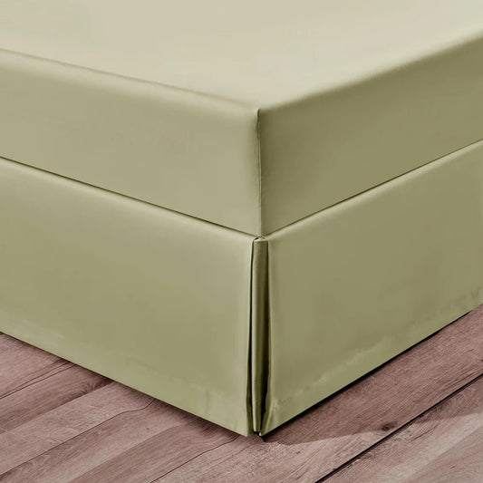 Jupe de lit en coton Pima ( 13 teintes disponibles ) - Literie - Déco et moi