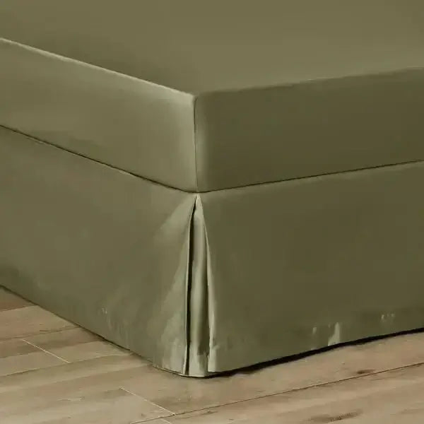 Jupe de lit en coton Pima ( 13 teintes disponibles ) JUPE DE LIT  ,disponible chez Literie-Déco et moi 