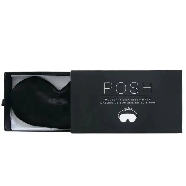 Masque en soie ( Noir ) - Literie - Déco et moi