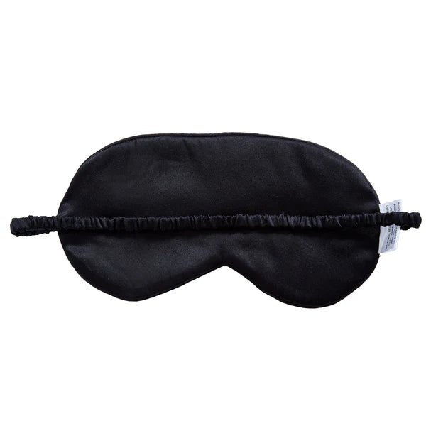 Masque en soie ( Noir ) taies  ,disponible chez Literie-Déco et moi 
