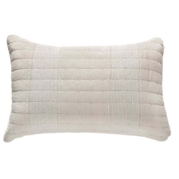 Matelassé uni naturel MOSS- Par Brunelli Courtepointe  ,disponible chez Literie-Déco et moi 