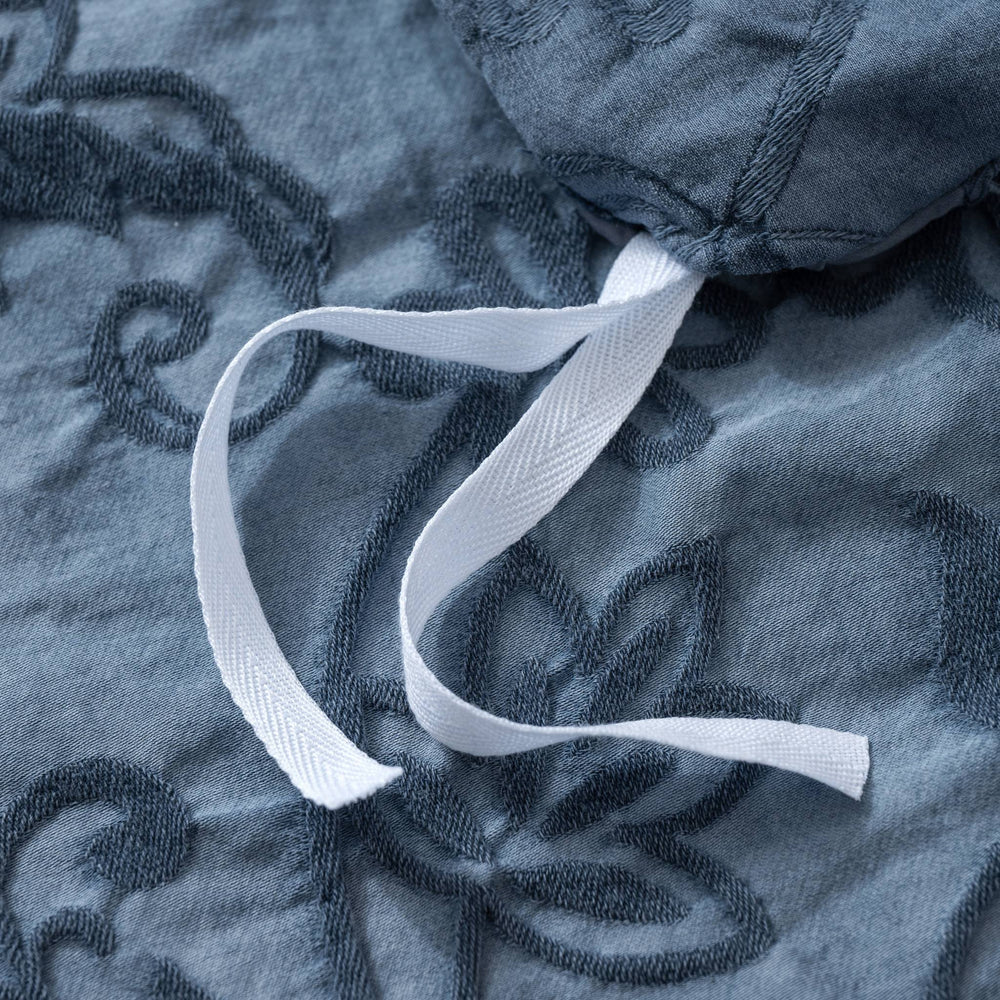 Ensemble de housse de couette Matrice ( Bleu) - Housse de couette Daniadown - Literie-Déco et moi 