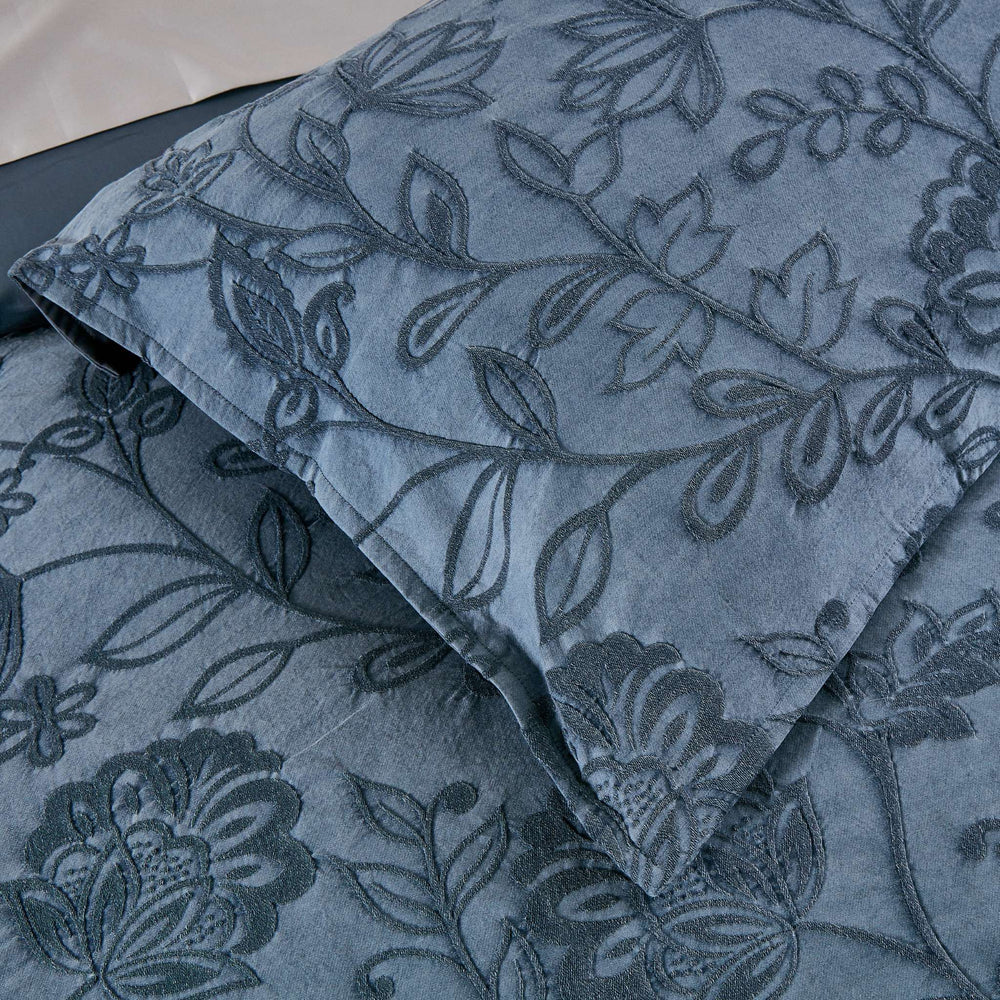 Ensemble de housse de couette Matrice ( Bleu) - Housse de couette Daniadown - Literie-Déco et moi 