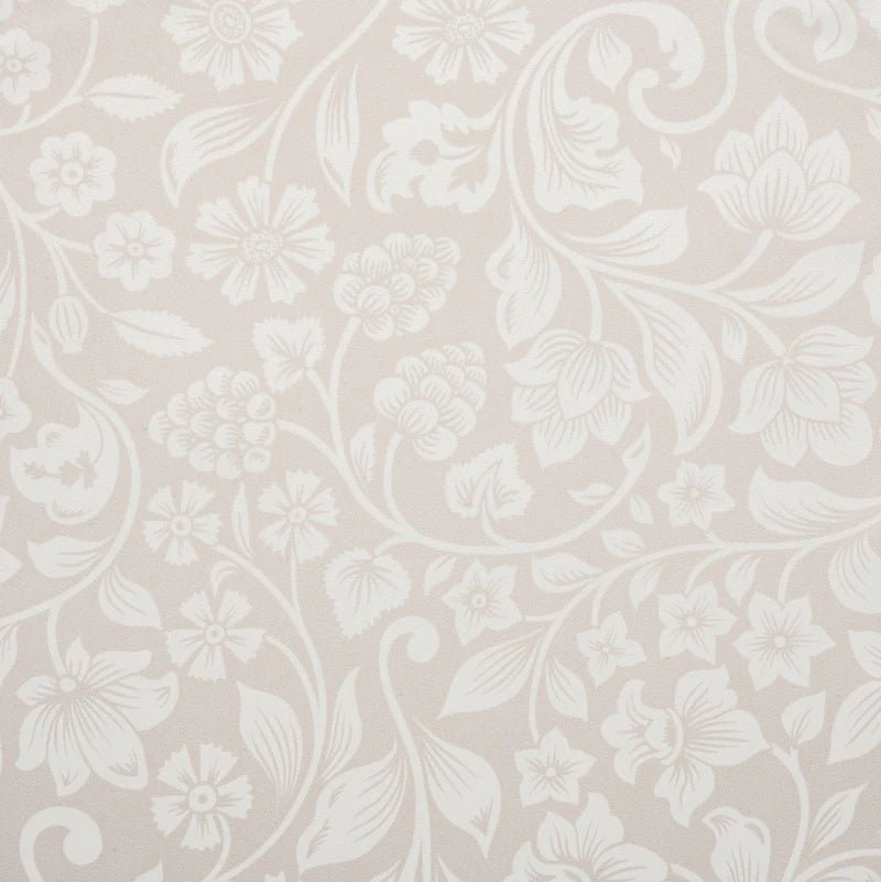 Nappe beige fleurie Keya - NAPPES Brunelli - Literie-Déco et moi 