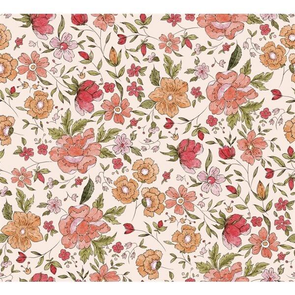 Nappe imprimée de fleurs JOIE- Par Brunelli NAPPES  ,disponible chez Literie-Déco et moi 