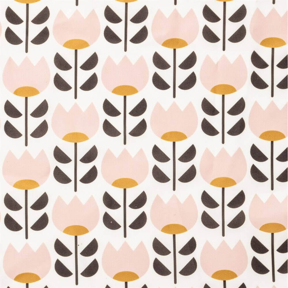 Nappe imprimée TULIPES - Par Brunelli - NAPPES Brunelli - Literie-Déco et moi 