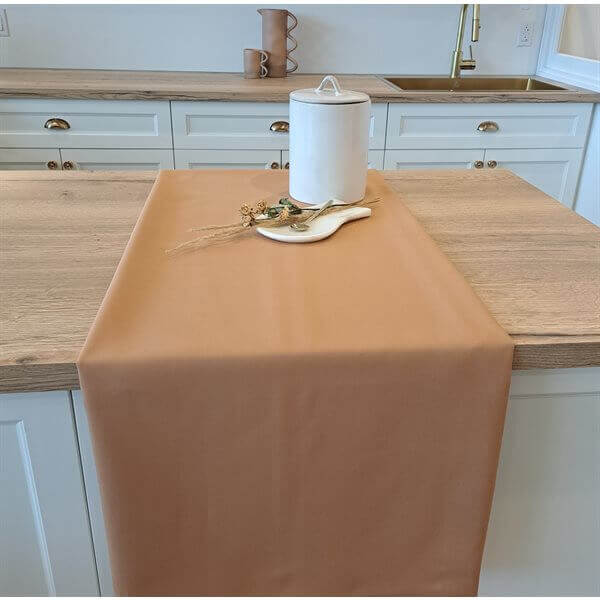 Nappe unie LA MARRON - Par Brunelli - Literie - Déco et moi