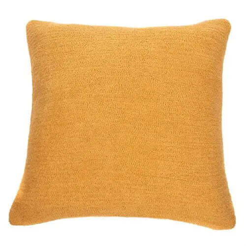 Oreiller européen jaune moutarde PADDINGTON ( 25'' x 25'')- Par Brunelli coussins  ,disponible chez Literie-Déco et moi 