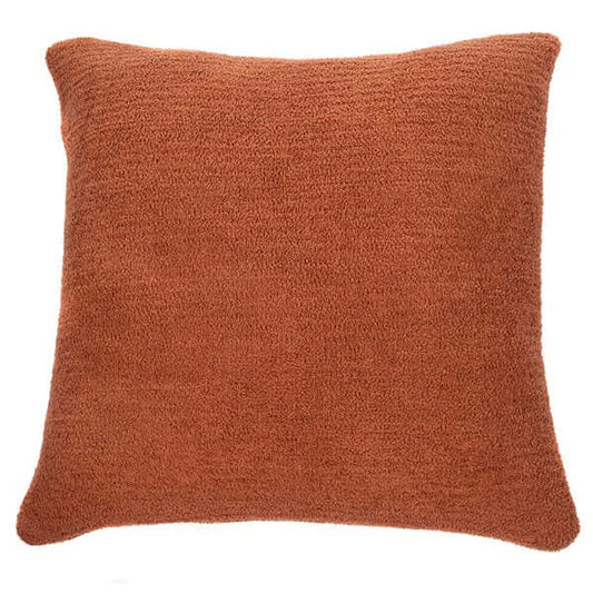 Oreiller européen terracotta PADDINGTON ( 25'' x 25'')- Par Brunelli coussins  ,disponible chez Literie-Déco et moi 