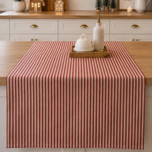 Nappe de Noël Peppermint - NAPPES Brunelli - Literie-Déco et moi 