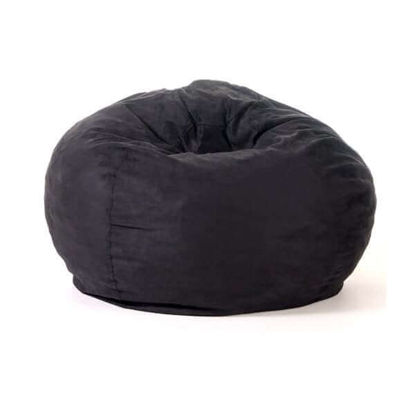 Pouf d'intérieur noir CUMULUS - Par Brunelli - Literie - Déco et moi