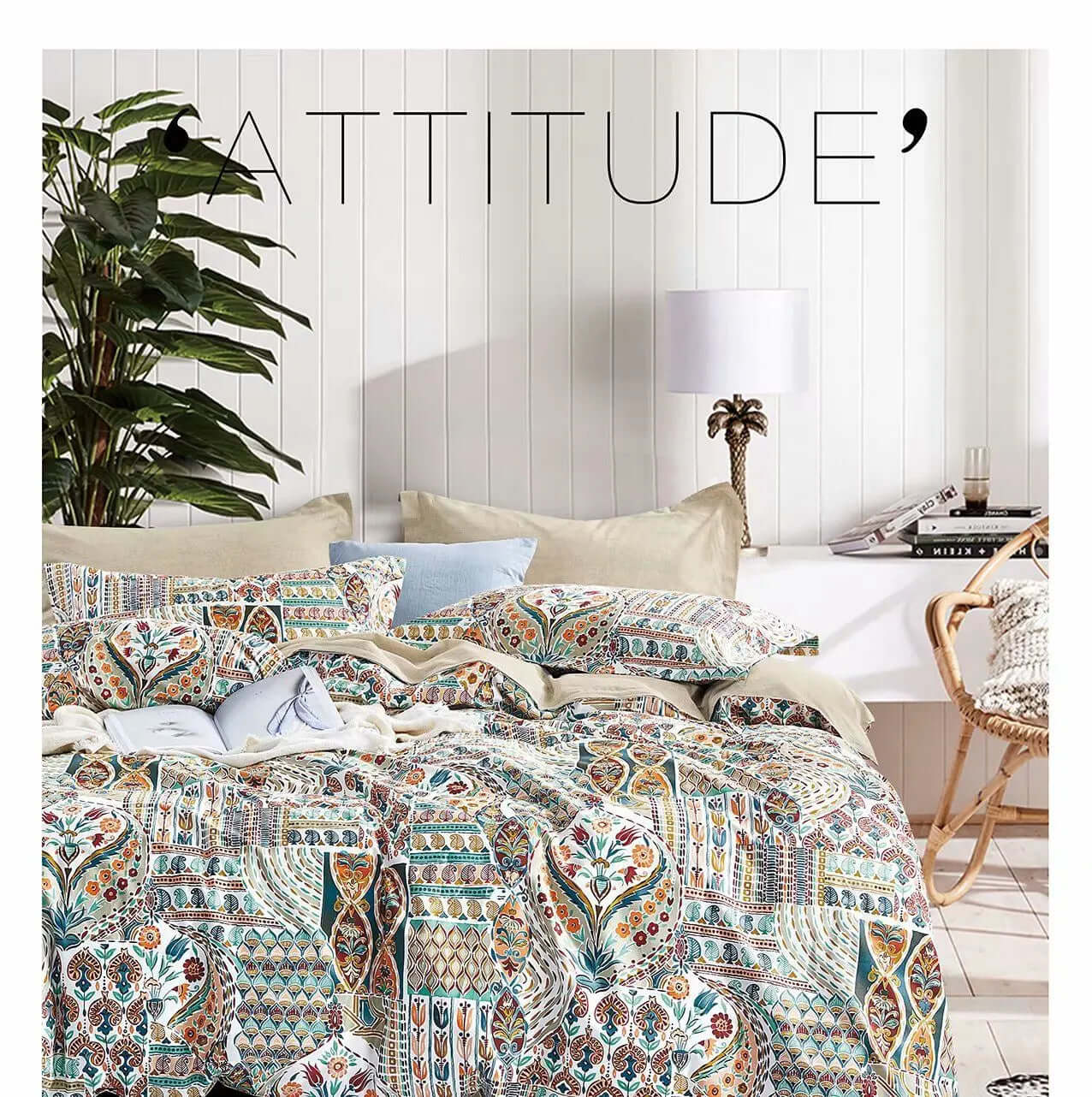 RABAIS DE 50% - Quantité limitée - Ensemble de housse de couette MAHÉE - Literie - Déco et moi