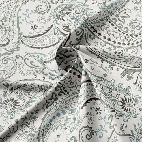 FAIT AU CANADA- Modèle  PAISLEY - Par Colcha Linens - Douillette, Couvre-lit, Housse de couette Colcha Linens - Literie-Déco et moi 