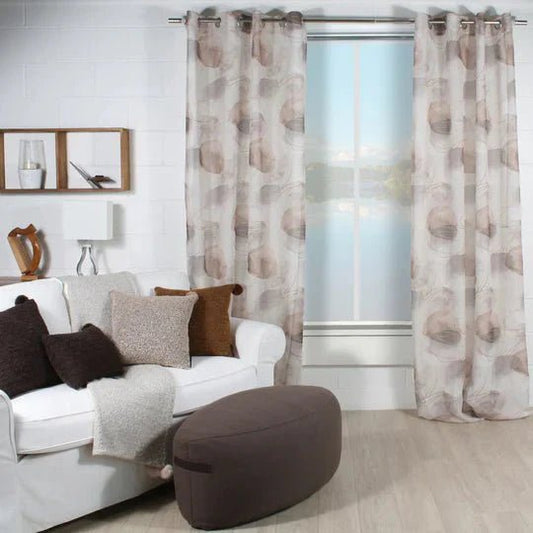 Rideau ALEGRIA ( Brun ) - Literie - Déco et moi