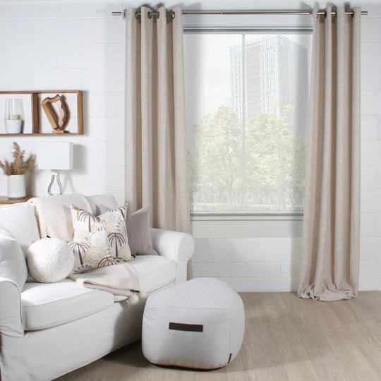 Rideau CHARLIE (2 teintes disponibles ) - rideau Accent mode - Literie-Déco et moi 