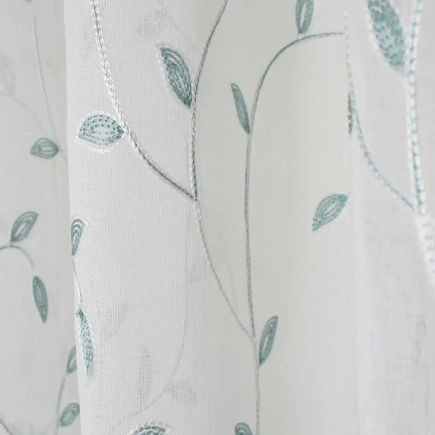 Rideau ÉLODIE ( bleu aqua ) - rideau Accent mode - Literie-Déco et moi 