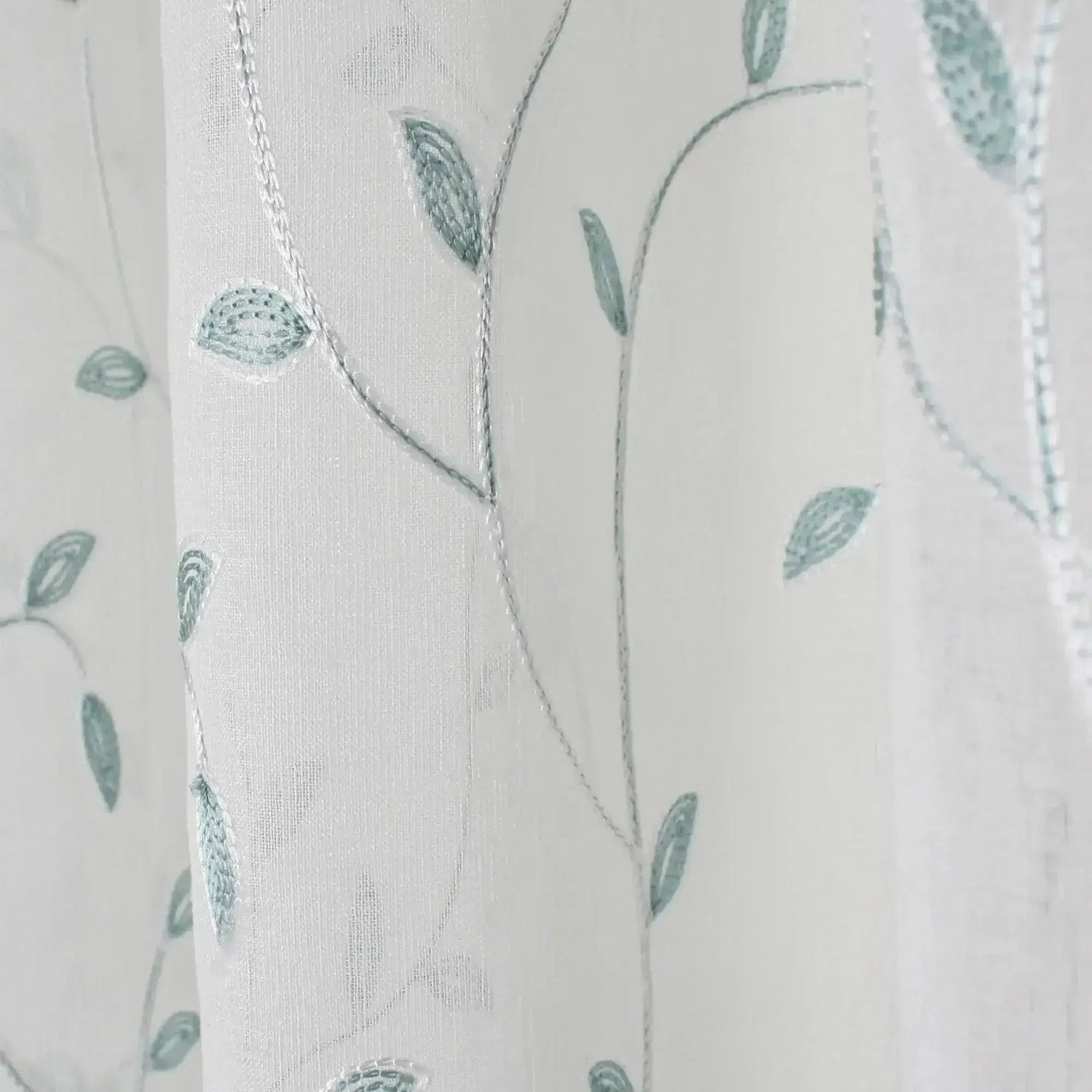 Rideau ÉLODIE ( bleu aqua ) - rideau Accent mode - Literie-Déco et moi 
