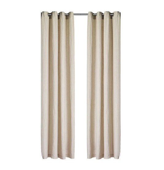 Rideau naturel en lin LINEN STONE WASH- Par Brunelli - rideau Brunelli - $119.99! Literie-Déco et moi 
