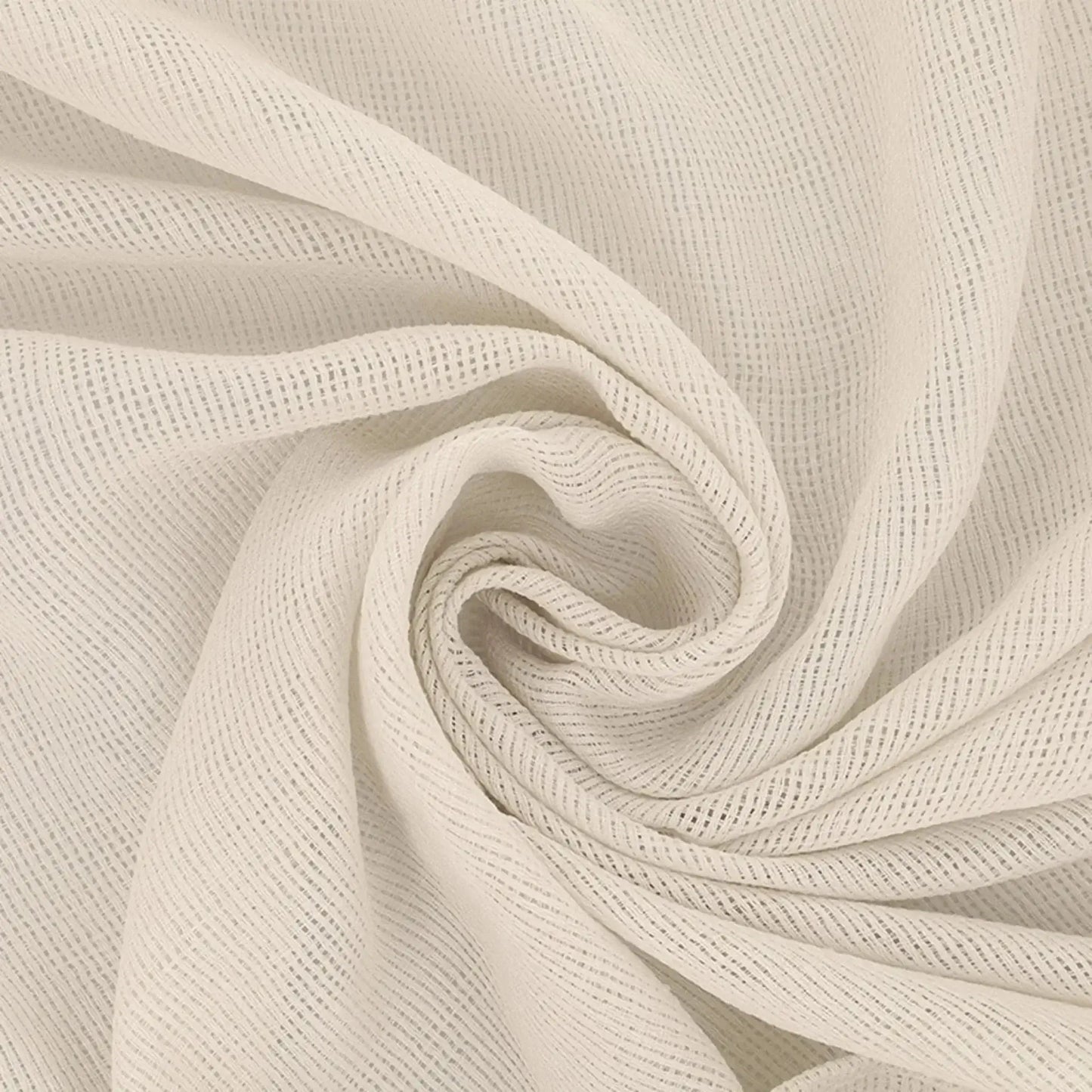  Rideau en voile effet lin MALAGA de Accent mode – PRODUIT  de qualité chez Literie & Déco et Moi