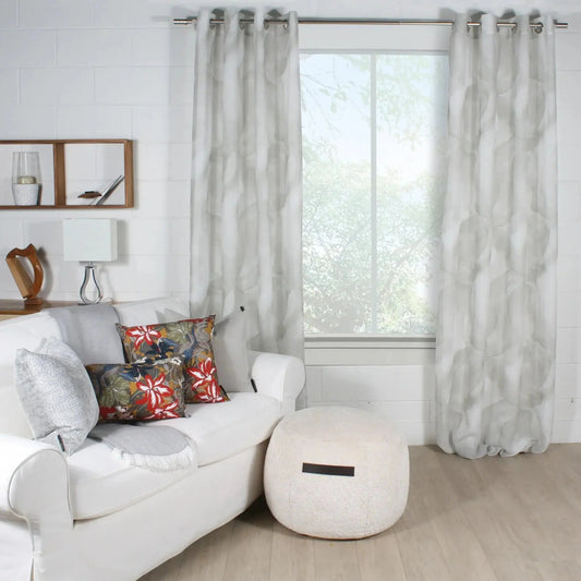 Rideau FLOU ( grège ) - Literie - Déco et moi