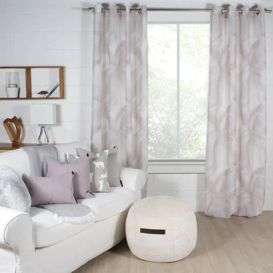 Rideau FLOU ( rose ) - Literie - Déco et moi