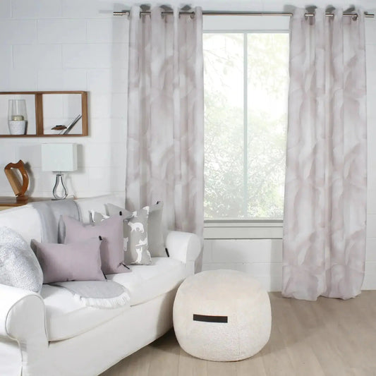 Rideau FLOU ( rose ) - rideau Accent mode - Literie-Déco et moi 