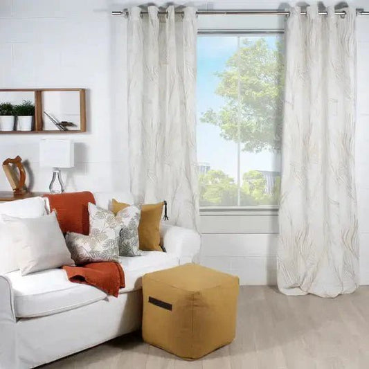 Rideau HERBIUM ( Jaune) - Literie - Déco et moi