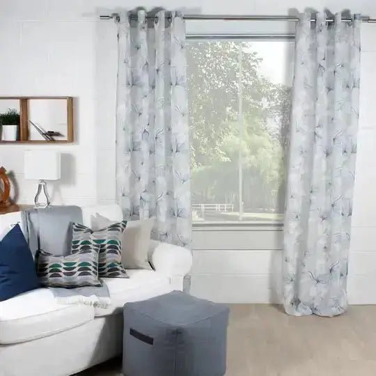 Rideau LIVIA ( Bleu) - rideau Accent mode - Literie-Déco et moi 