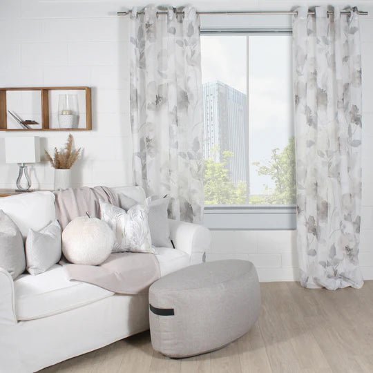  Rideau MÉGANE ( Naturel ) de Accent mode – PRODUIT  de qualité chez Literie & Déco et Moi