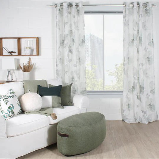 Rideau MÉGANE ( Vert ) - Premium rideau from Accent mode - Just $89.99! Shop now at Literie-Déco et moi 