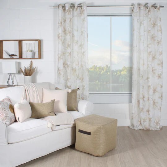  Rideau MILA ( Jaune ) de Accent mode – PRODUIT  de qualité chez Literie & Déco et Moi