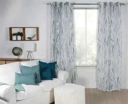 Rideau MONTEVERDE ( gris ) - rideau Accent mode - Literie-Déco et moi 