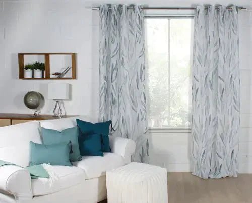 Rideau MONTEVERDE ( gris ) - Literie - Déco et moi