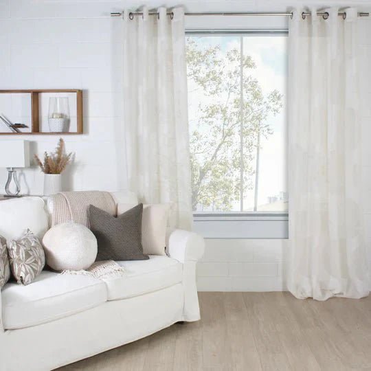 Rideau NATUREL - Literie - Déco et moi