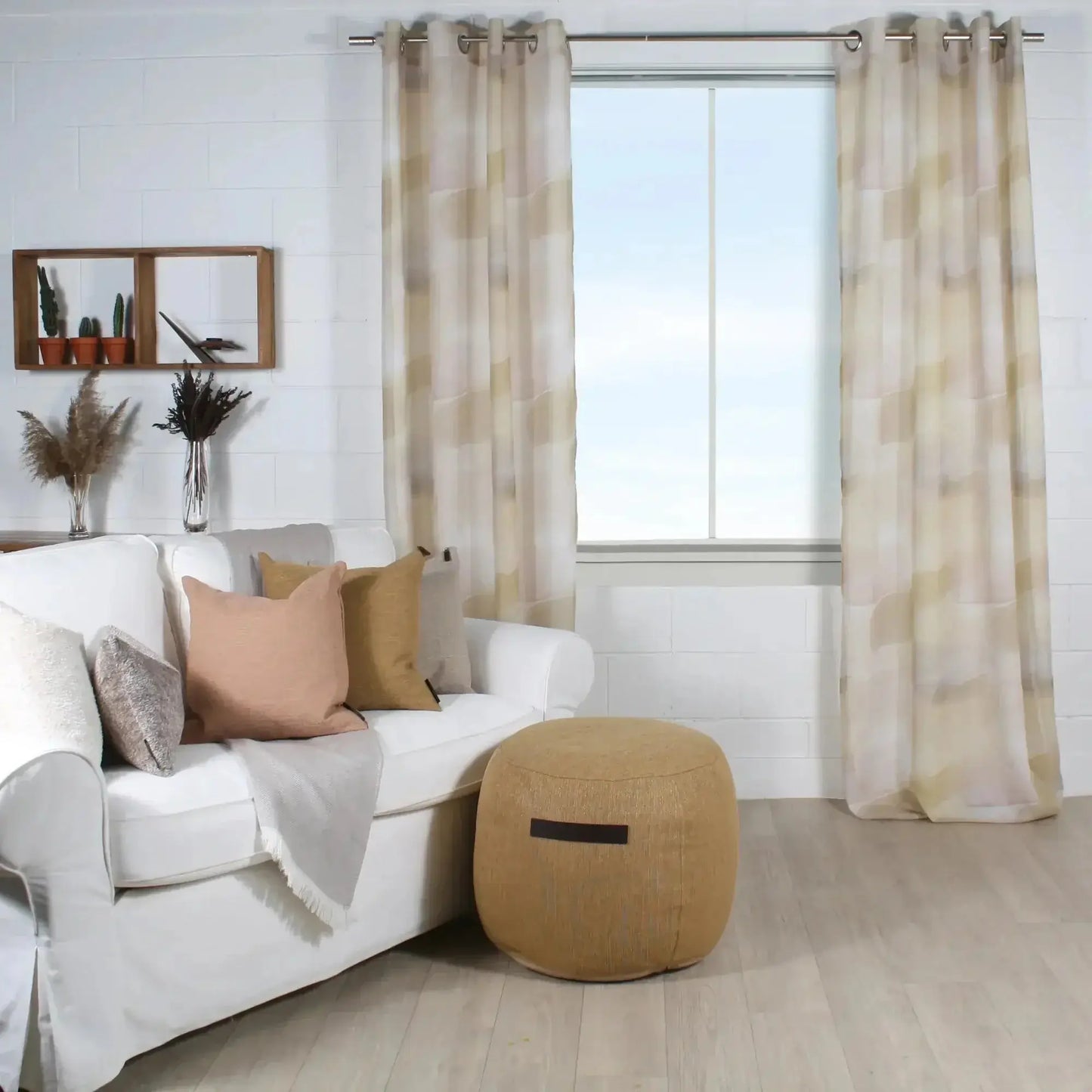 Rideau NIMBUS  ( jaune ) - Premium rideau from Accent mode - Just $89.95! Shop now at Literie-Déco et moi 