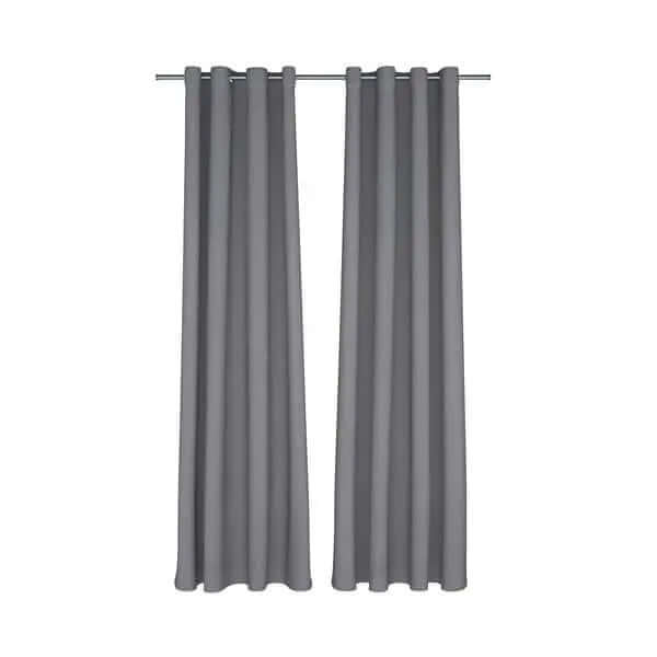 Rideau opaque gris charcoal MODERN- Par Brunelli - rideau Brunelli - Literie-Déco et moi 
