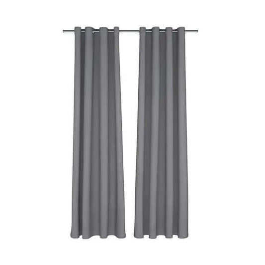 Rideau opaque gris charcoal MODERN- Par Brunelli - rideau Brunelli - Literie-Déco et moi 
