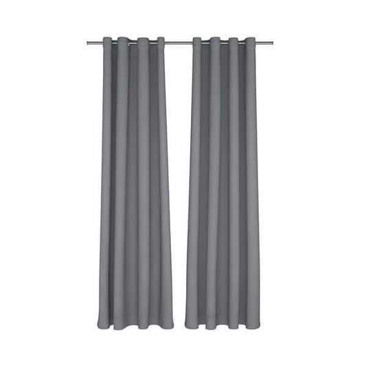 Rideau opaque gris charcoal MODERN - Par Brunelli - Literie - Déco et moi