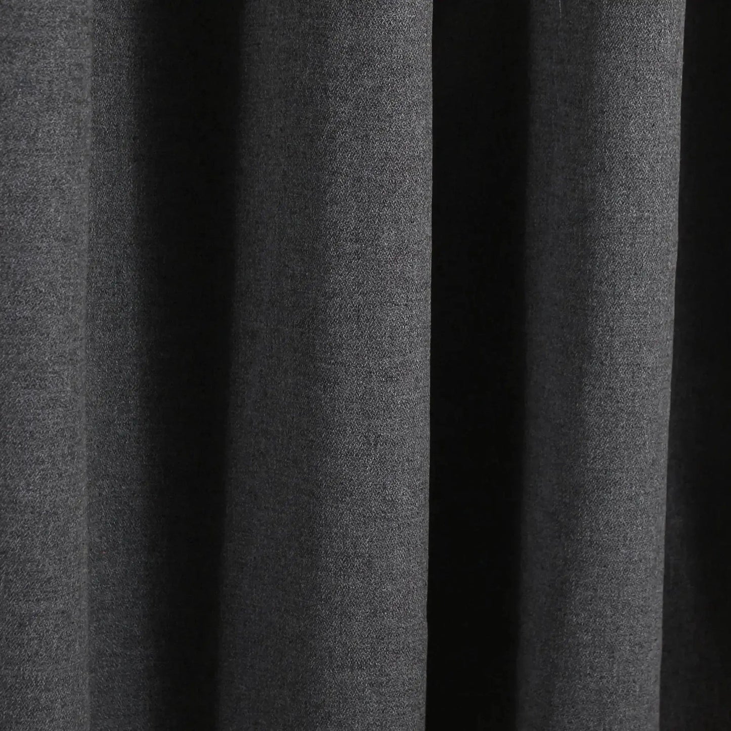 Rideau  opaque SHERBROOKE  ( Gris charcoal ) - rideau Accent mode - Literie-Déco et moi 