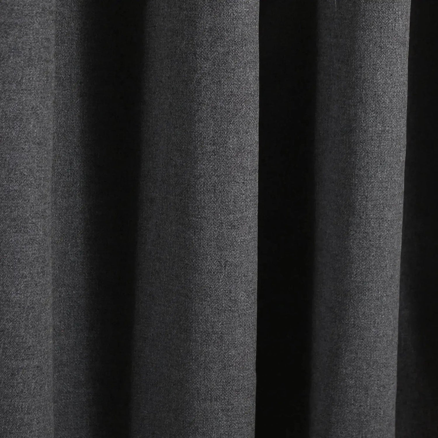 Rideau  opaque SHERBROOKE  ( Gris charcoal ) - rideau Accent mode - Literie-Déco et moi 