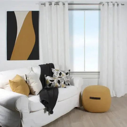 Rideau VIVA ( Blanc cassé ) - Literie - Déco et moi