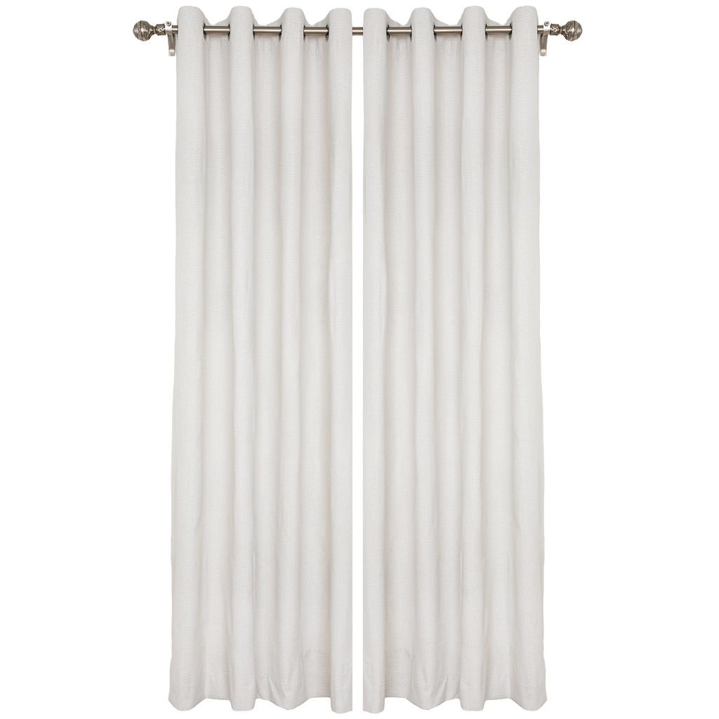 Rideaux HÉRITAGE - 100% occultant- Blanc cassé ( 54" x 96") - rideau Literie & Déco et moi - Literie-Déco et moi 