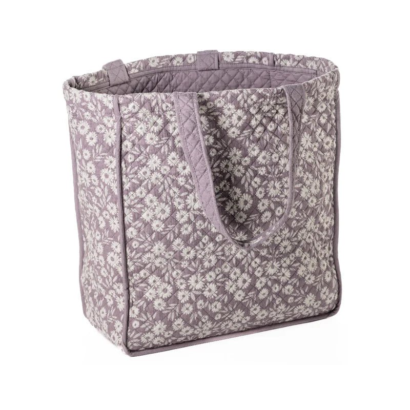 Sac fourre-tout lavande avec de petites fleurs Maggie-Par Brunelli - Sac fourre-tout Brunelli - $29.99! Literie-Déco et moi 