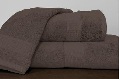 Serviettes en bambou/coton (Brun foncé ) - Literie - Déco et moi
