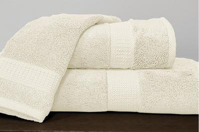 Serviettes en bambou/coton ( Ivoire ) - Literie - Déco et moi