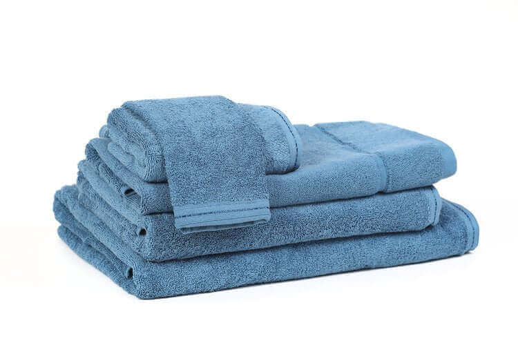 Serviettes en coton biologique NATURE  ( Bleu océan ) - serviettes de bain Literie & Déco et moi - $5.95! Literie-Déco et moi 