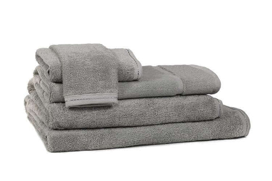Serviettes en coton biologique NATURE ( Gris pâle ) - Literie - Déco et moi