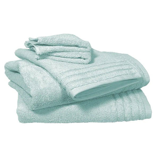 Serviettes en coton douces au toucher ( Confectionnées au Portugal )- Bleu Brume - serviettes de bain Daniadown - $7.95! Literie-Déco et moi 