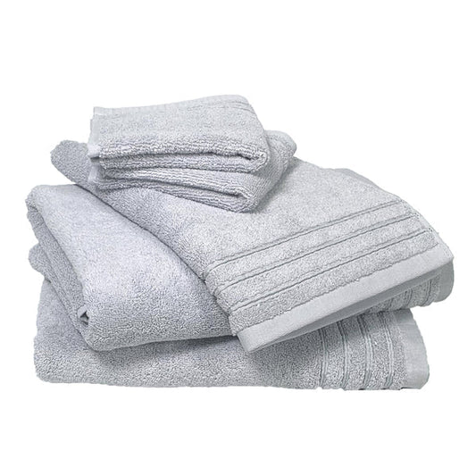 Serviettes en coton douces au toucher ( Confectionnées au Portugal )- Gris Argent - serviettes de bain Daniadown - $7.95! Literie-Déco et moi 
